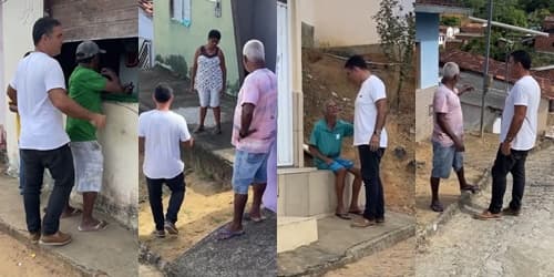 Ibirataia: Vice-prefeito Juca Muniz visita comunidade do bairro Alto do Mirante