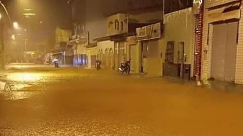 Itaroró sofre novamente com alagamentos após temporal