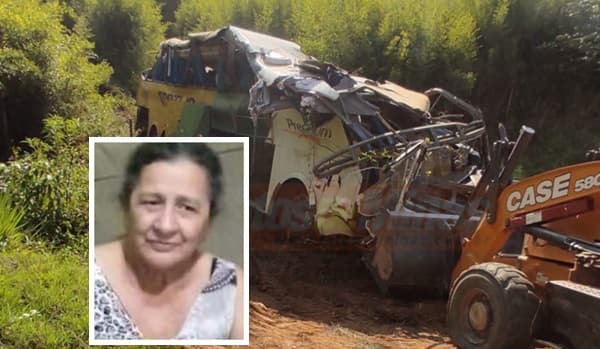 Idosa que viajava para Ipiaú está entre as vítimas de acidente com ônibus da Gontijo em Minas