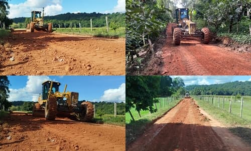 Ibirataia: Prefeitura intensifica patrolamento entre a região do Guloso e Sempre Viva para garantir acesso rural