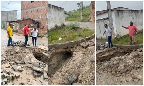 Ibirataia: Prefeito Sandro Futuca percorre as ruas do município para fiscalizar obras e promover melhorias na infraestrutura