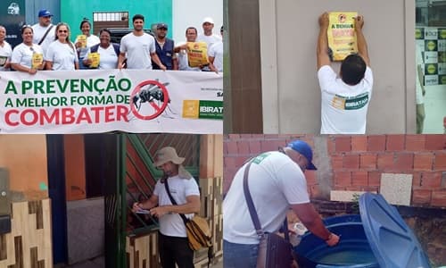 Ibirataia: Equipe de endemias intensifica ações no combate ao mosquito transmissor de doenças