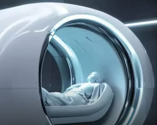 Cápsula futurista promete lavar e secar o corpo em apenas 15 minutos