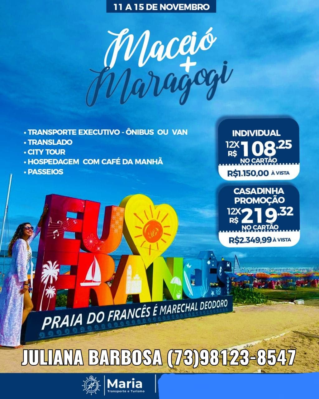 Pensou em fazer uma viajem inesquecível? Não perca essa orpotunidade!