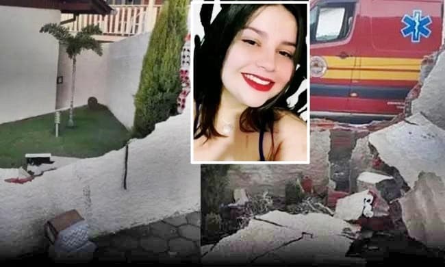 Garota grita por socorro mas morre após perder controle da bicicleta e atravessar muro