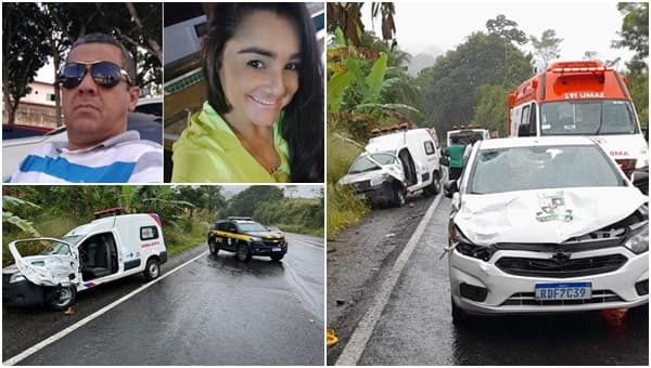 Servidores da Secretaria de Saúde de Ubatã Carlos e Odeci morrem na BR-330