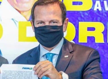 Dória confirma registro de candidatura nas prévias do PSDB à disputa presidencial