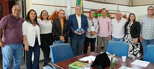 Ibirataia: Secretaria de Agricultura participa de reunião com novo diretor da Ceplac