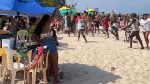 Homem é baleado na Praia de Guaibim