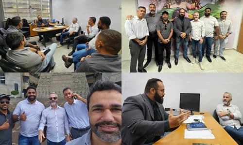 Elisio do Coal, pré-candidato a prefeito, destaca necessidades do município em visita à Câmara Legislativa de Salvador