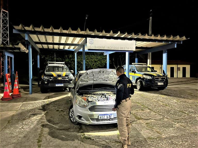 Capim Grosso: Homem é detido com carro roubado na BR-324
