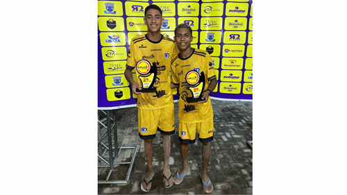 Dupla de Ibirataia alcança segunda colocação no Torneio de Futevôlei na categoria Sete C
