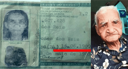 Centenária: Idosa baiana morre aos 123 anos