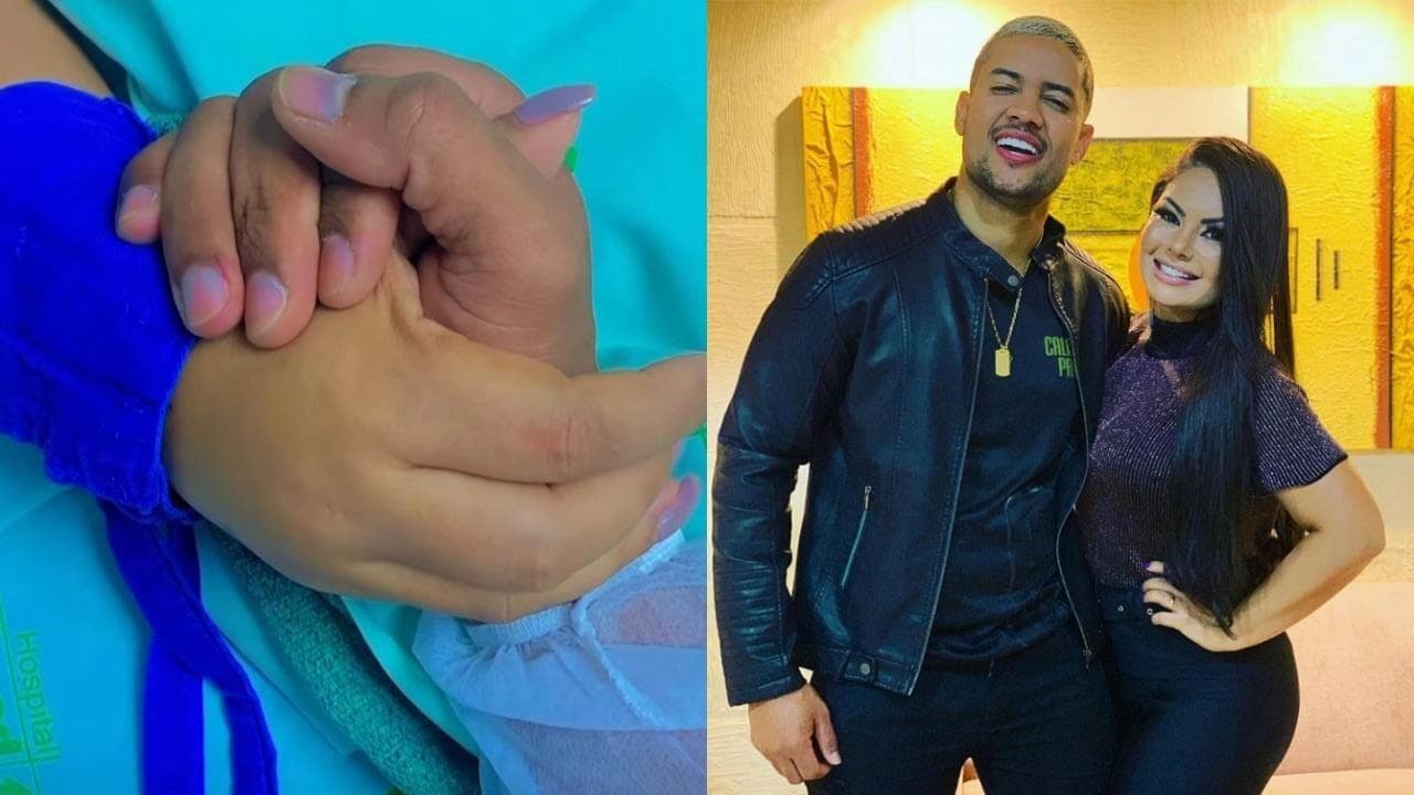 Marido mostra foto com Paulinha Abelha no hospital: 'Seguimos juntos, meu amor'