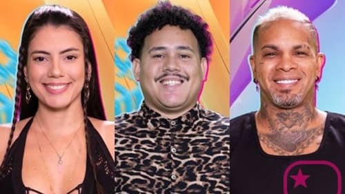 Fernanda, Lucas e Rodriguinho se enfrentam no paredão do BBB 24