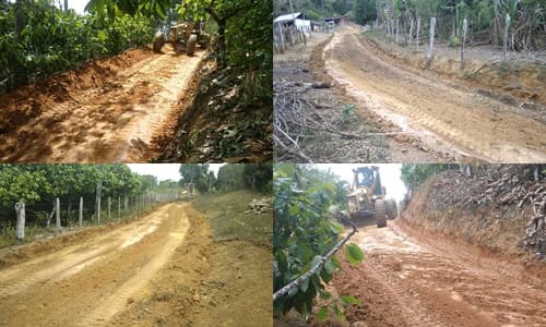 Ibirataia: Prefeitura realiza patrolamento e cascalhamento na Região do Tabocal