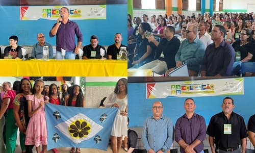 Ibirataia: Vice-prefeito Juca Muniz participa da III Conferência Municipal de Educação