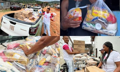 Ibirataia: Cesta Básica, Frango e Panetone para o Nosso Povo