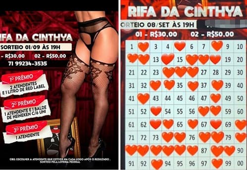 Mulheres eram negociadas em rifa para programas sexuais em Salvador