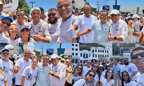 Ibirataia: Prefeito Sandro Futuca e governador Jerônimo participam da Lavagem do Bonfim em Salvador