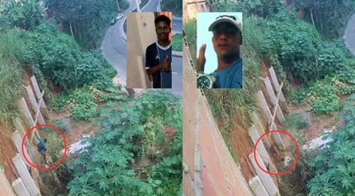 Vídeo mostra dupla fugindo da PM-BA antes de morrer em confronto