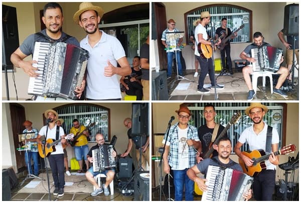 A Banda de Forró Ibirataense Cabra da Peste segue animando os eventos nesse período de festejos juninos