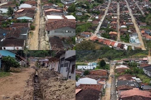 Ibirataia: Calçamento e Rede de Esgoto do Bairro AABB estão a todo vapor!