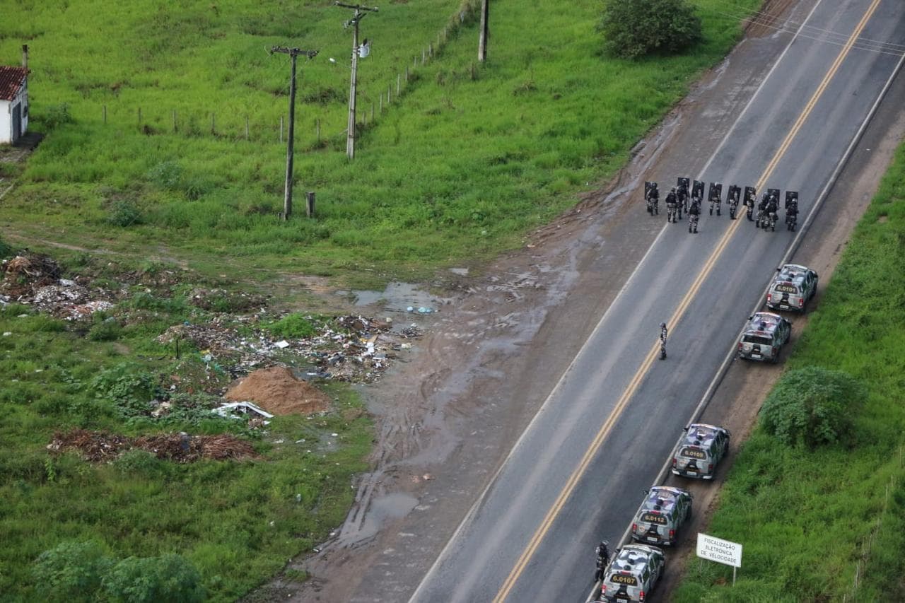 Quatorze pontos em rodovias federais na Bahia são liberados pela polícia