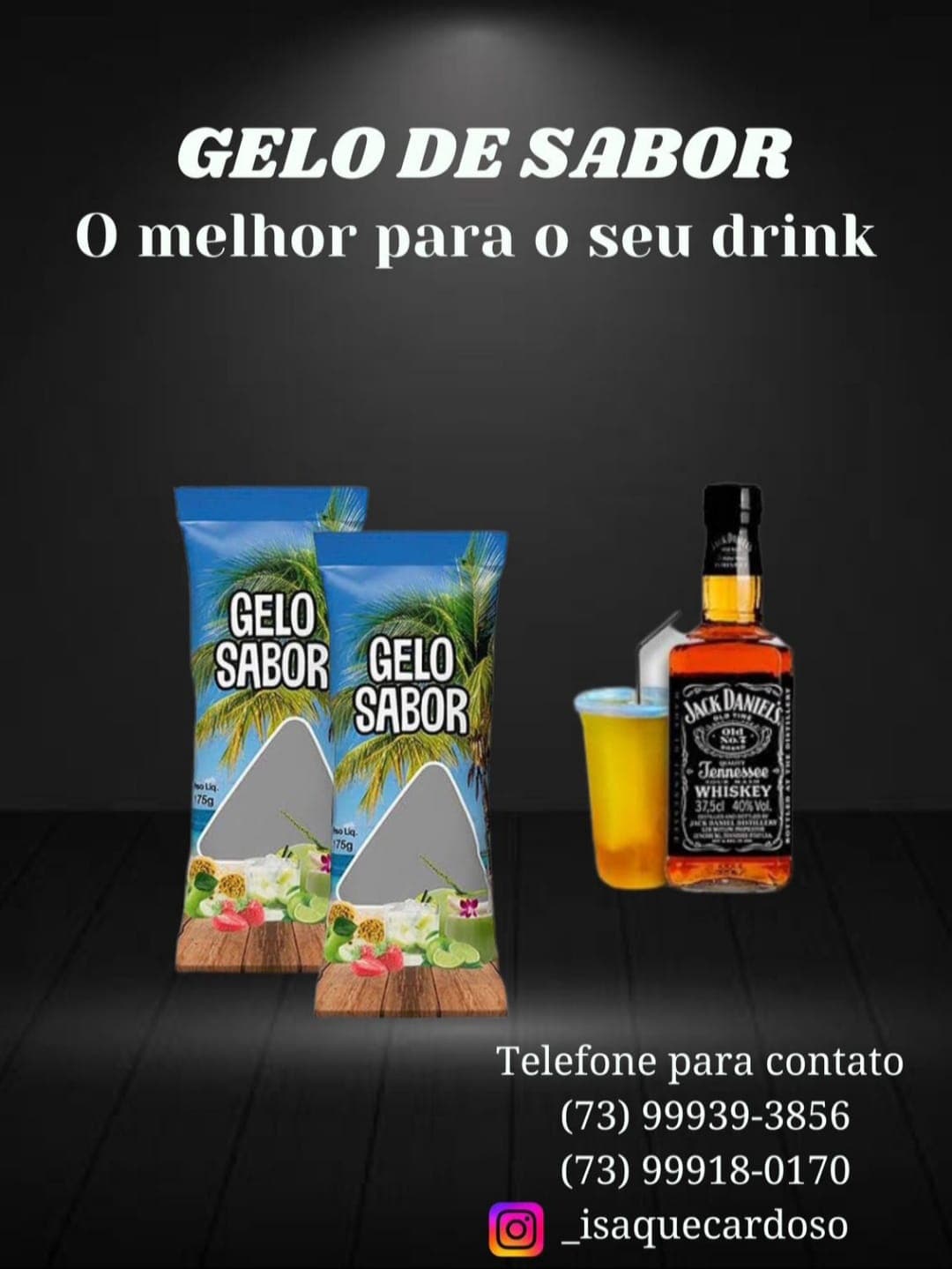 Gelo de Sabor | O melhor para seu drink