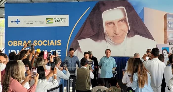 Bolsonaro autorizou construção da Unidade de Bioimagem das Obras Sociais Irmã Dulce