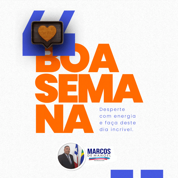 Mensagem do Vereador Marcos de Manoel