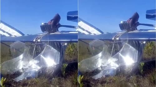 Avião de pequeno porte cai no interior da Bahia