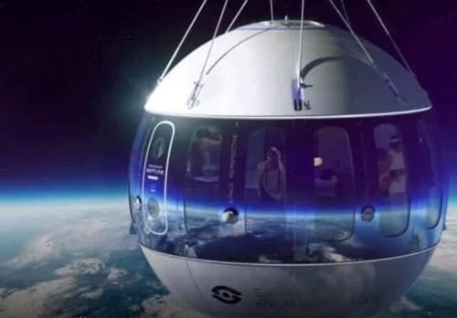 Space Perspective avança em turismo espacial com balão que leva turistas à órbita