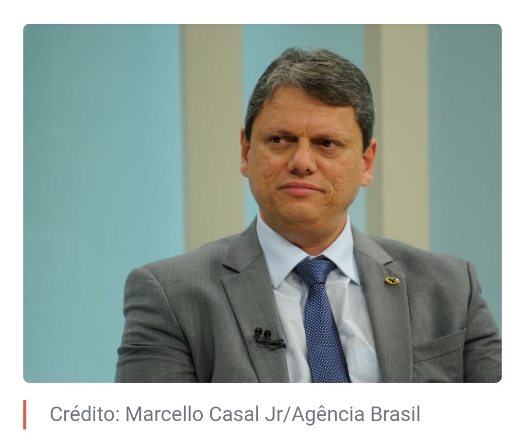 Tarcísio descarta presidência e diz que disputará reeleição em SP em 2026