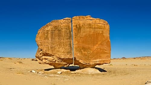 Explorando o Mistério da Rocha Al Naslaa no Deserto da Arábia Saudita!