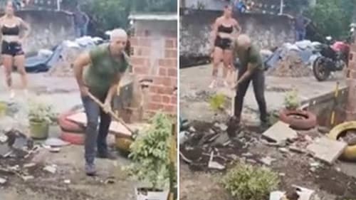 Homem destrói terreiro de candomblé ao ficar revoltado com local
