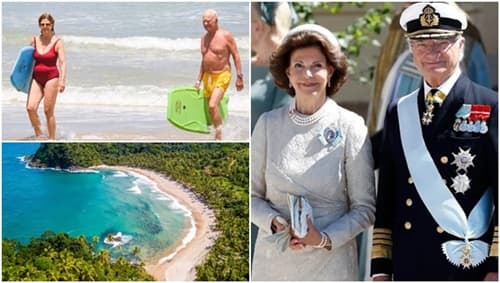 Rei e rainha da Suécia escolhem Itacaré para férias no Brasil