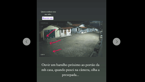 Ibirataia: Mistério no Bairro José Firmino; Mancha escura em movimento deixa morador apreensivo; assista o vídeo