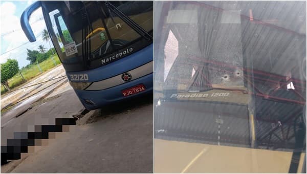 Policial sergipano reage a assalto em Esplanada e ladrão de ônibus é morto