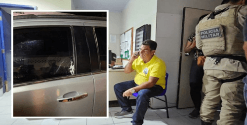 Candidato a prefeito de Cachoeira sofre atentado e é salvo por blindagem
