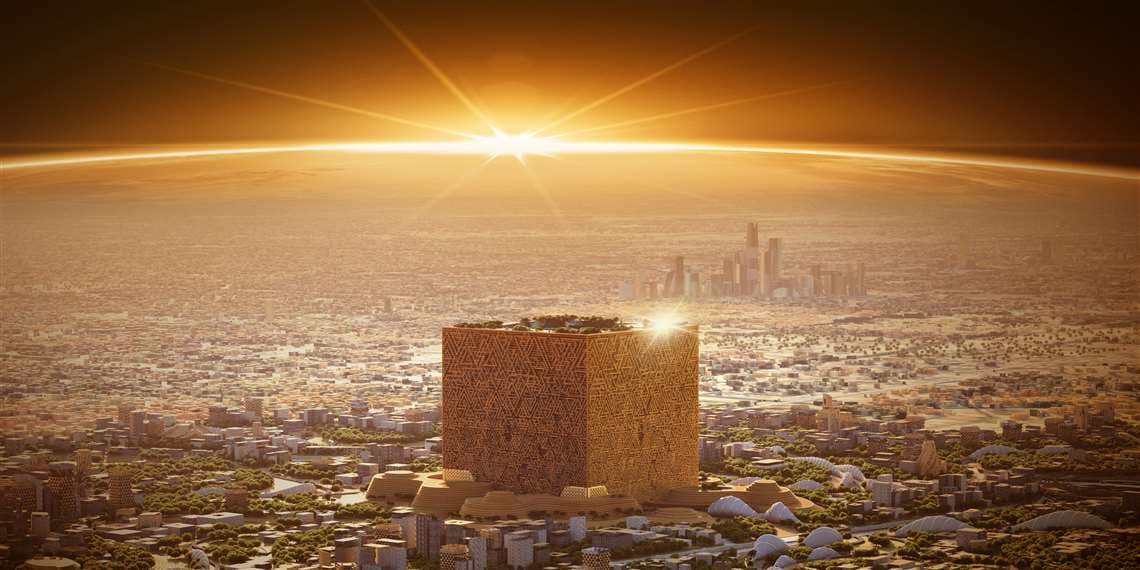 The Mukaab: enorme cidade cúbica planejada na Arábia Saudita; assista o vídeo