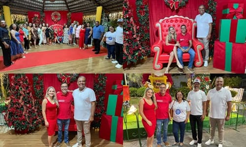 Ibirataia: Gestão Municipal prestigia ornamentação natalina 2025 na Praça Basílio Miguel de Souza
