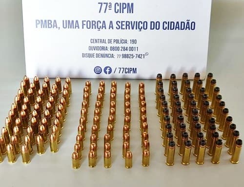 Mulher que guardava munição para o marido foi presa em Vitória da Conquista