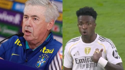 Ancelotti fala sobre polêmica com Vini Jr. no Real Madrid: “Nada novo”