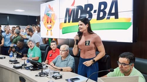 Larissa Moraes exalta apoio do MDB a Geraldo Simões em Itabuna