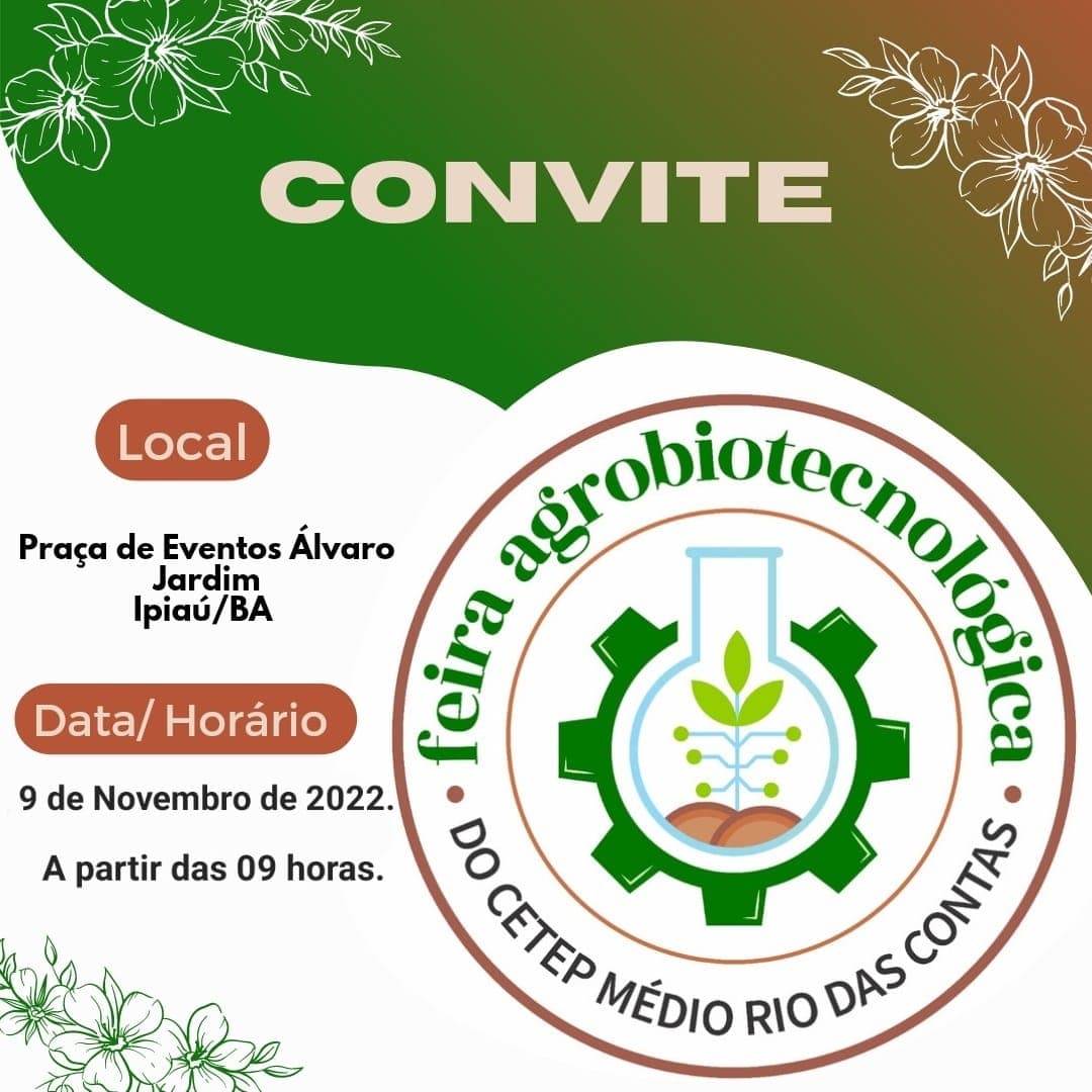 I Feira AgroBioTecnologica do CETEPMRC