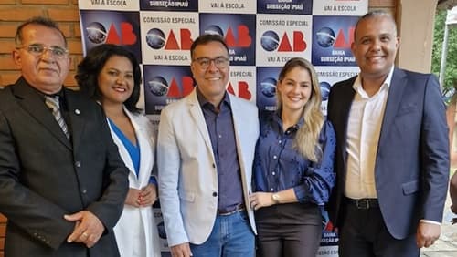 Comissão da OAB participa da I Vivência Pedagógica em Ibirataia