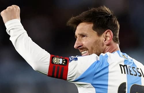 Lionel Messise despede da seleção argentina