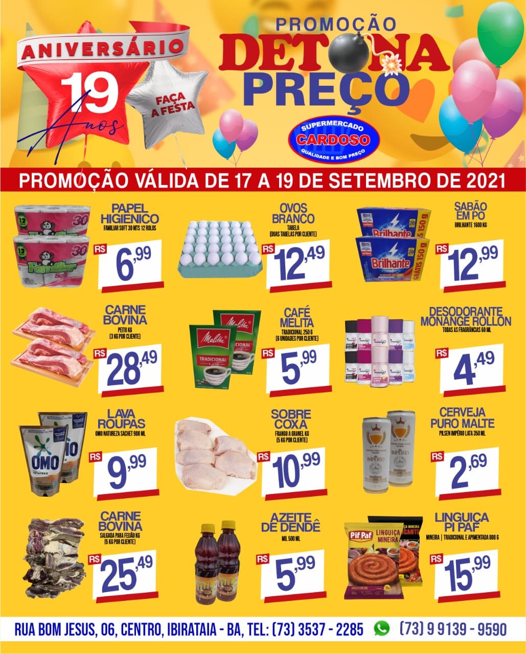 Detona Preços no Supermercado Cardoso