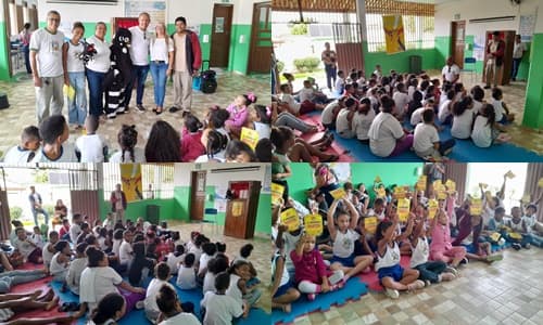 Ibirataia: Vigilância Epidemiológica promove Palestra Educativa em escolas para combate ao Aedes aegypti